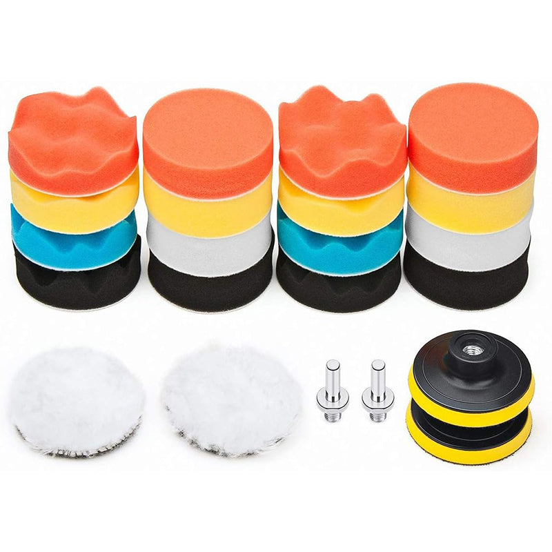 Car Polishing Pads Polisher Cleaner Sponge Buffer Waxing