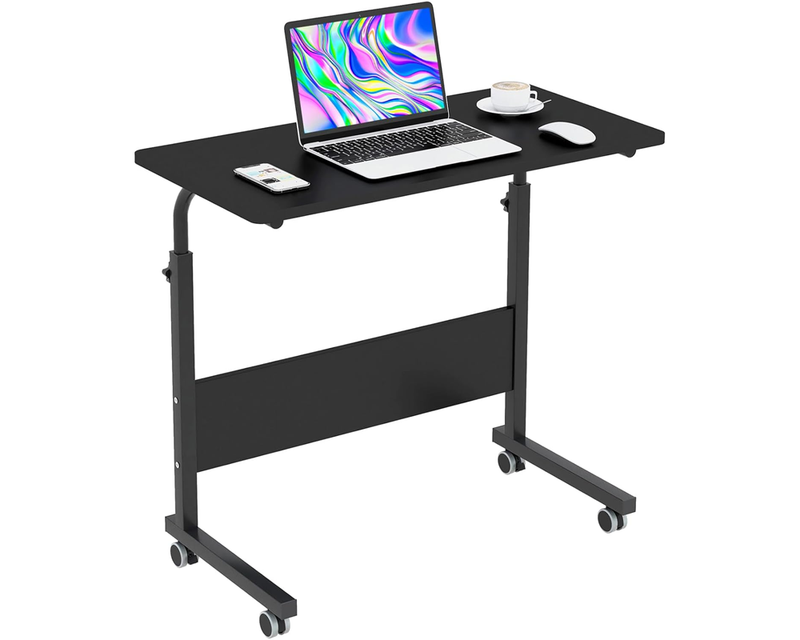 Adjustable Laptop Table Desk Stand with Wheels