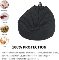 Large Beanbag Cover 100X120Cm 2Pcs - The Shopsite