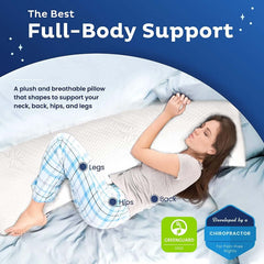 Body Pillow Memory Foam Support Pillow - The Shopsite
