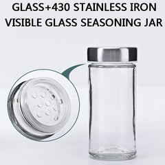 Spice Rack Stand Carousel Rotating Glass Round 20 Jars - The Shopsite