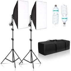 Softbox Lighting Kit Professional Photography Light Studio Kits - The Shopsite