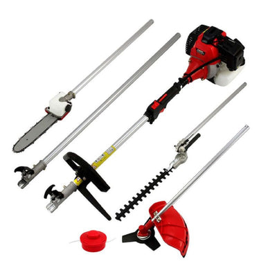 High-Powered 62Cc Brush Weed Cutter Saw Hedge Trimmer 4 In 1 - The Shopsite