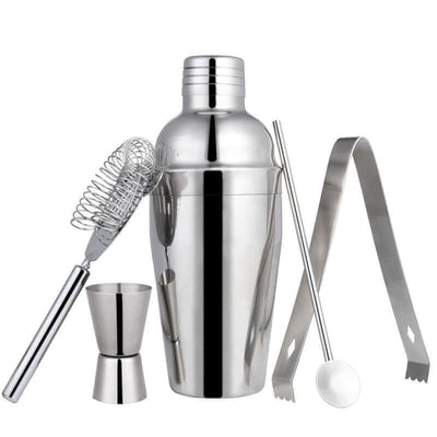 Cocktail Shaker 750Ml Set Bar Drink Mixer Kit Stainless Steel - The Shopsite