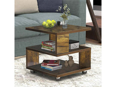 Coffee Table Rustic Wood - The Shopsite