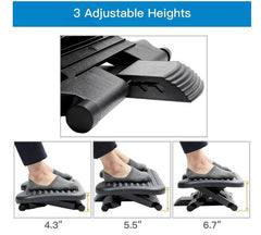 Adjustable Tilting Footrest Under Desk Ergonomic Office Foot Rest - The Shopsite