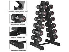6-Tier Dumbbell Rack Stand - The Shopsite