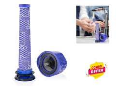 Replacement Pre & Post Filter Set for Dyson Vacuum V6