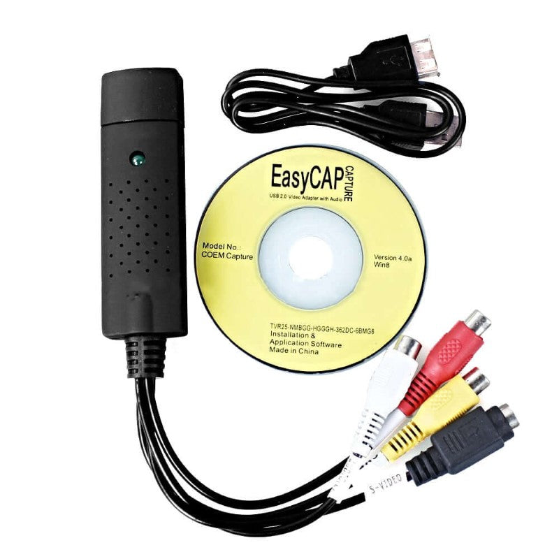 Transfer Or Copy Vhs Video Tapes Easycap - The Shopsite