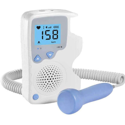 Fetal Doppler Baby Heart Rate Monitor Home Sonar Doppler Stethoscop - The Shopsite