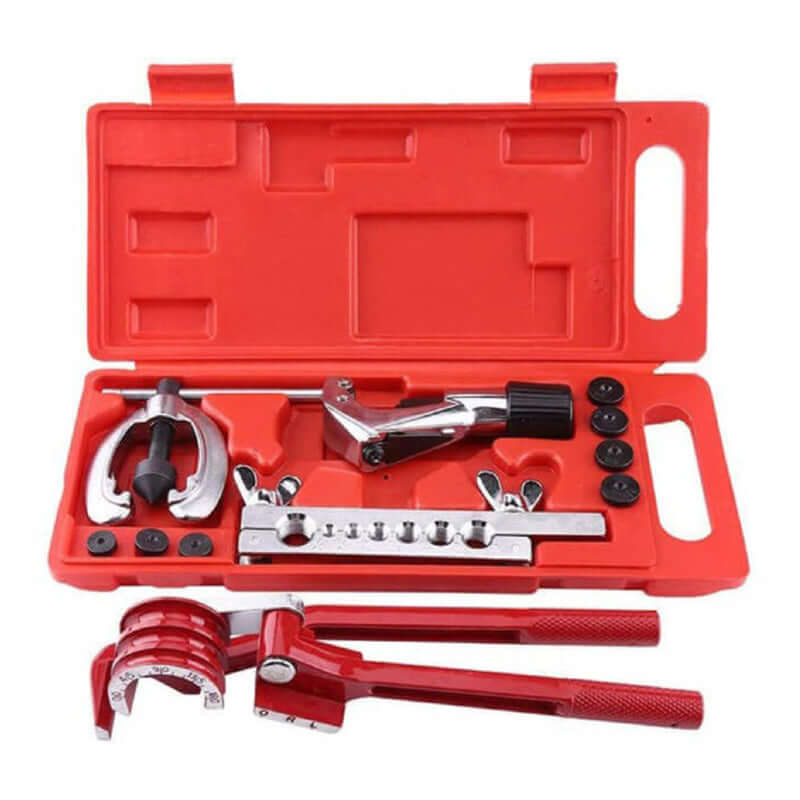 10pcs Flare Tool Kit Brake Air Line Double Flaring Set 3 In 1 Tube Pipe Bender - The Shopsite