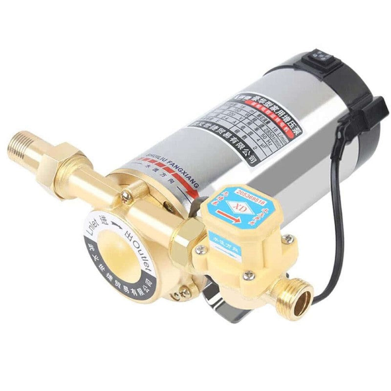Shower Hot Water Booster Pump Automatic Hot Water Tap Water Pump Micro-Pipe Pump 100W - The Shopsite