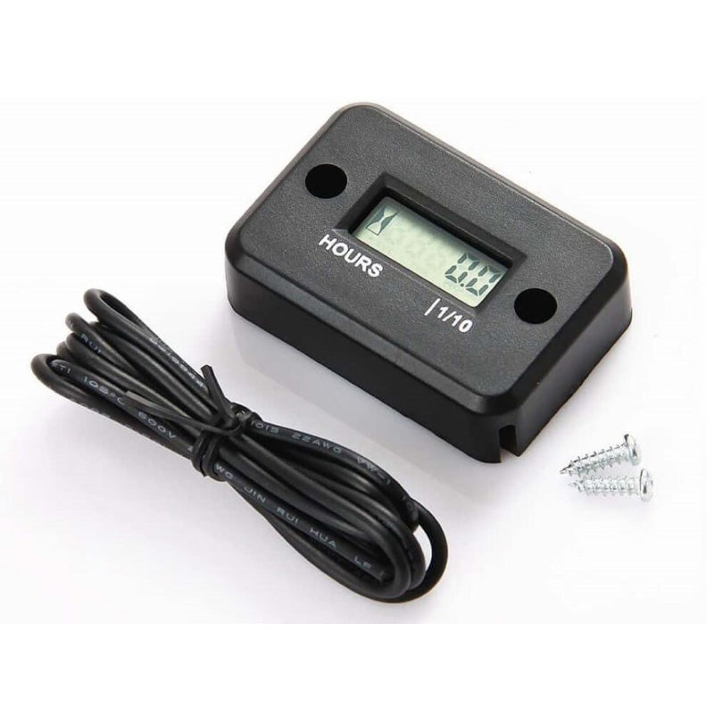 Hour Meter Nductive Hour Meter For Gas Engine Lawn Mower Dirt Bike Motorcycle Motocross Snowmobile - The Shopsite