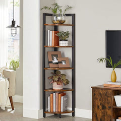Corner Bookshelf: VASAGLE 5-Tier Storage