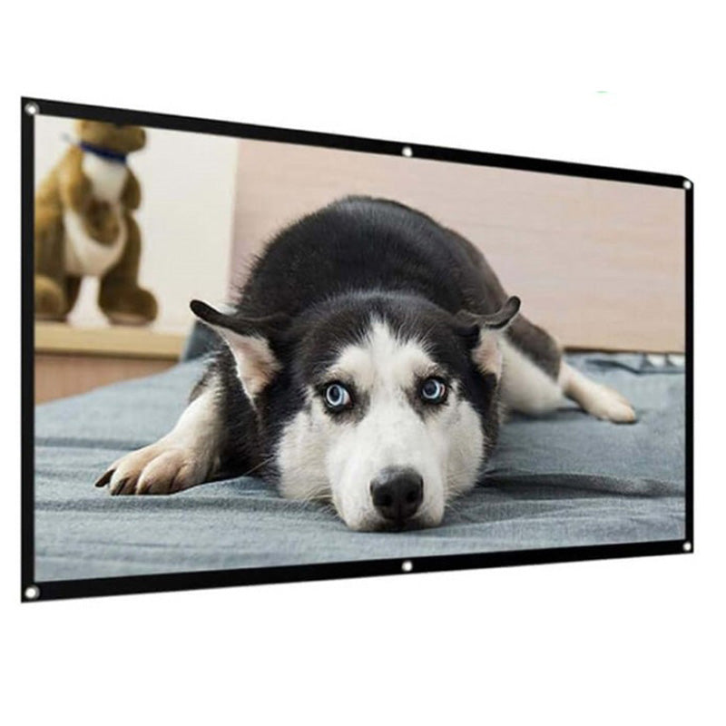 Projector Screen, 100 Inch 16:9 - The Shopsite