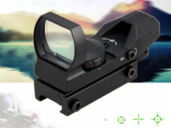 Hunting Tactical Holographic Reflex Red Green Dot Sight Scope 20mm