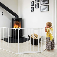 Baby Pet Safety Gate Dog Playpen Fireplace Barrier - The Shopsite
