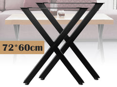 Metal Table Legs desk Bench Legs X Shape