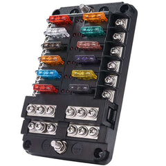 12 circuit blade fuse block