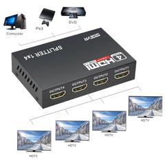 HDMI Splitter 1 in 4 Out - HDMI Splitter