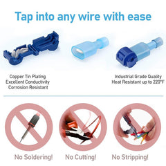 240Pc Waterproof Auto Car Electrical Wire Connector Terminal Plug Set