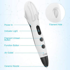 3D Printing Pen With Lcd Screen Drawing Printing Stereoscopic Doodles