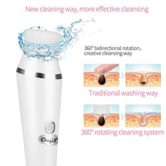 Electric Face Facial Cleansing Brush Spa Mini Skin Care