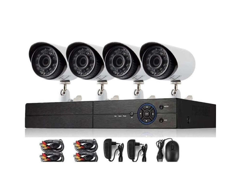 4 Channel AHD Security Camera System