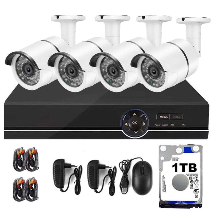 Security Camera System 1Tb Storage