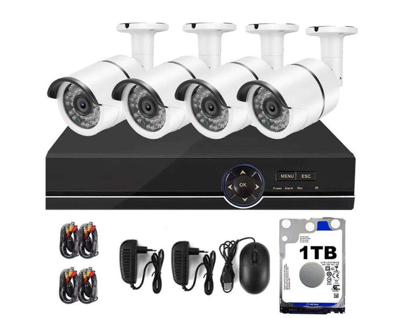 Security Camera System 1Tb Storage