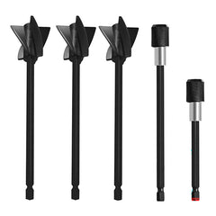 4 PCs Paint Mixer Drill Attachment Resin Mixer - Paint Mixer Drill