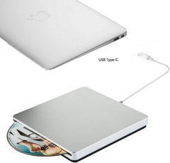 External CD/DVD Drive Type-C Portable Slim Burner Writer