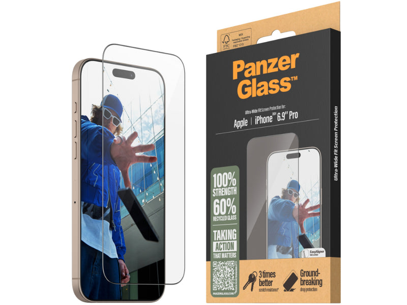 PanzerGlass iPhone 16 Pro Max UltraWide Fit