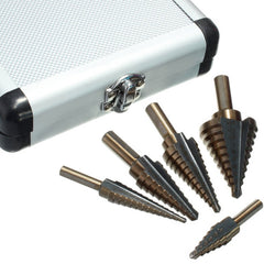 Drill Bit Set With Metal Case