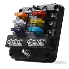 6 circuit blade fuse block