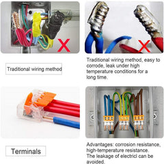 75PCS Electrical Connectors
