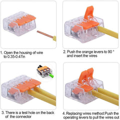 75PCS Electrical Connectors