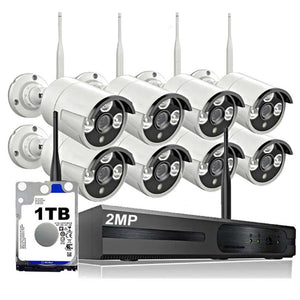 1080P wireless security system