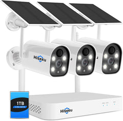 WIFI Solar Powered Security Camera System