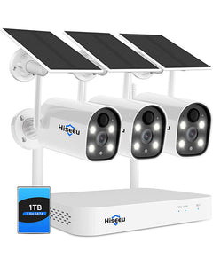 WIFI Solar Powered Security Camera System