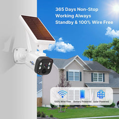 Solar Security Camera System