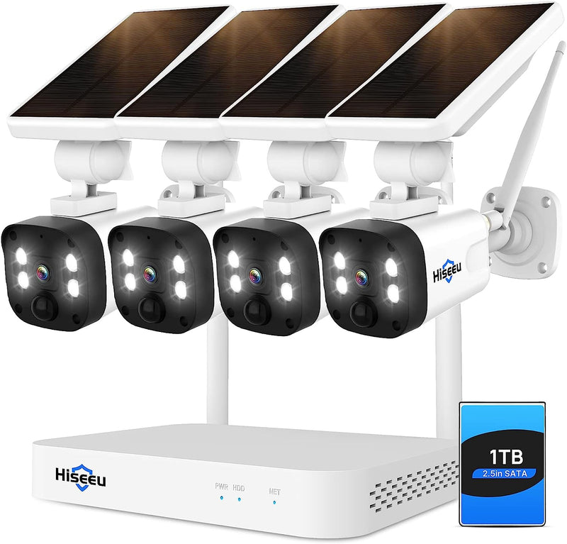 solar power wireless Security Camera System