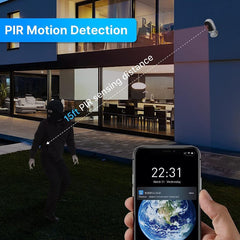 Hiseeu Wireless Outdoor Security Camera System 3MP