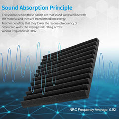 Acoustic Foam 30*30 10Pcs