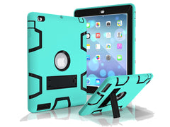 iPad 6Th Gen Case Hybrid Heavy Duty Shockproof Armor Kid Safe Case