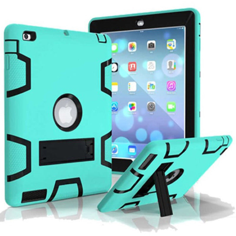 iPad 6Th Gen Case Hybrid Heavy Duty Shockproof Armor Kid Safe Case