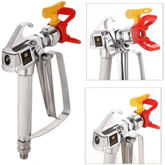 Airless paint sprayer gun