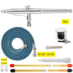 Air Brush Compressor Spray Gun Kit