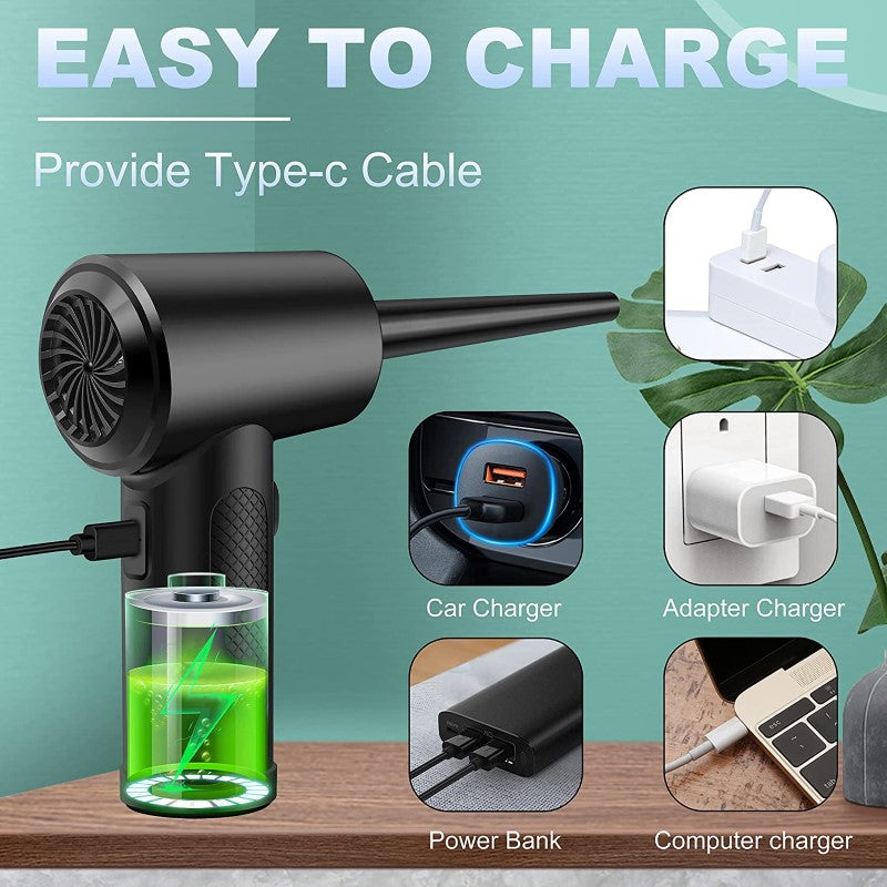 Cordless Electric Air Duster Rechargeable - Main Image