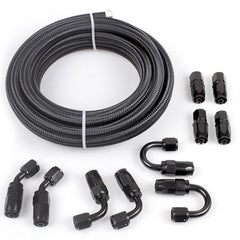 AN6 braided oil fuel line kit